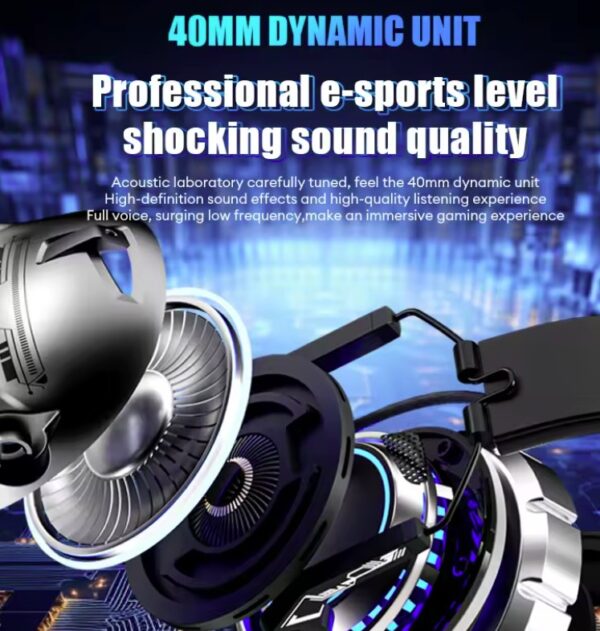 Transformers Wireless Gaming Headset TF-G03 - Image 6