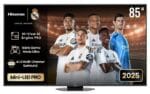 Hisense 85U8Q 85'' 4K Smart QLED MINI LED 144hz TV