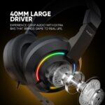 Armaggeddon Gaming Headset 3.5mm 2.1 40mm PULSE 1 Chroma Black - Image 6