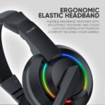 Armaggeddon Gaming Headset 3.5mm 2.1 40mm PULSE 1 Chroma Black - Image 4