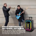 SonicGear Portable Karaoke Speaker 15'' 240W TWS BT/USB 2x Mics HYPERBOX 1500 Pro - Image 4