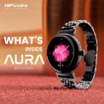 HiFuture AURA Luxury Ladies SmartWatch Silver - Image 5