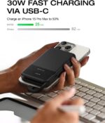 EcoFlow Charge Powerbank Magnetic RAPID 10000mAh Silver - Image 8