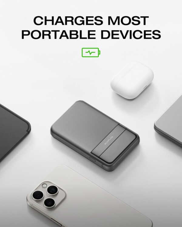 EcoFlow Charge Powerbank Magnetic RAPID 10000mAh Silver - Image 4