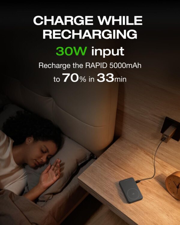 EcoFlow Charge Powerbank Magnetic RAPID 10000mAh Silver - Image 7