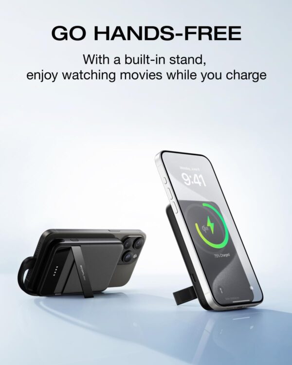 EcoFlow Charge Powerbank Magnetic RAPID 10000mAh Silver - Image 3