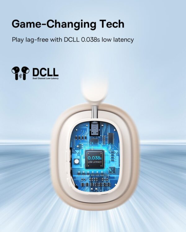 Baseus Wireless Headphones Over Ear ANC Bowie H1i White - Image 17