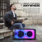 SonicGear AudioXPro1200HD 2 x 12'' Portable Karaoke Speaker with 2 x Wireless Microphones - Image 14