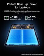 Baseus Powerbank 100W 20000mAh Display BLADE Black - Image 16