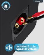 Majority Speakers Passive 2.0 Set D70X 60W Black (pair) - Image 3