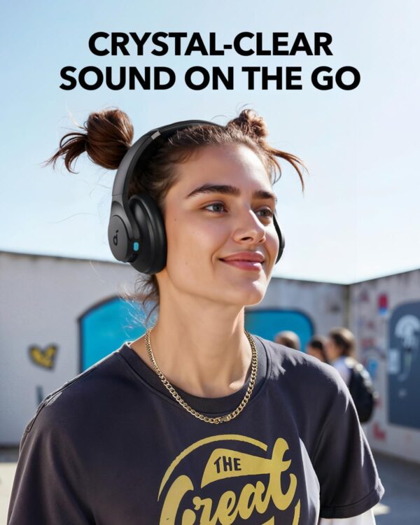 Anker Soundcore Q11i Over Ear Wireless Headphones HiRes Audio Grey - Image 6