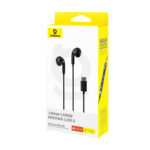 Baseus Earphones Wired Type C CZ17 Black - Image 20