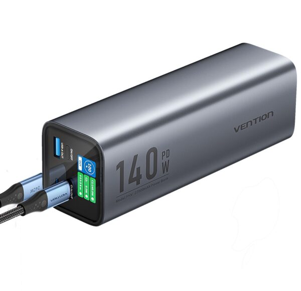 Vention Powerbank 27000mAh 140W 3xUSBC+USB-A FHVH0 - Image 9