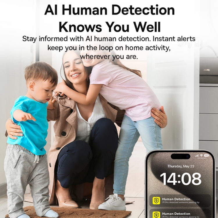 Baseus Security P1 Pro Indoor Camera 3K White EU - Image 11