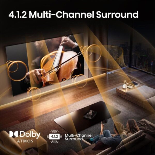 Hisense 55U8Q 55'' 4K Smart QLED MINI LED 144hz TV - Image 19