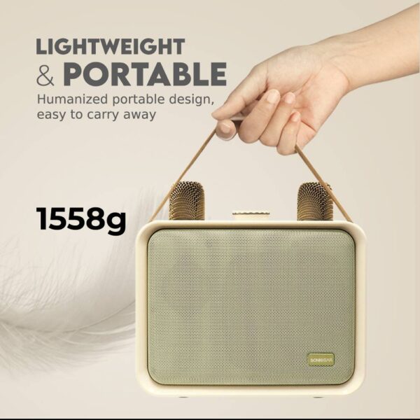 SonicGear Portable Speaker BT/Wireless Dual Mics iOX K600 Souffle - Image 12