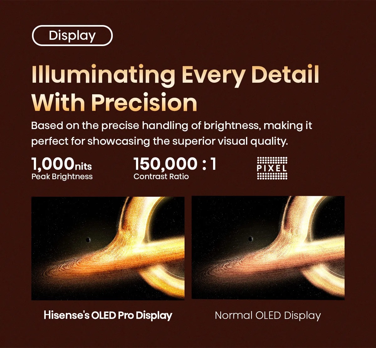 Hisense 65A85N 65'' 4K Smart OLED 120hz TV - Image 16