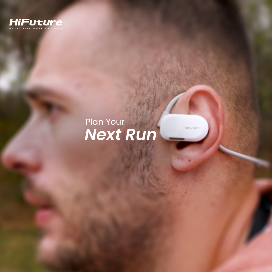 HiFuture Headphones Open Ear FutureMate Grey-White - Image 13
