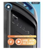 Majority Speakers Portable Karaoke PULSE P5 600W Wireless Mic BT/USB/RGB UK - Image 6