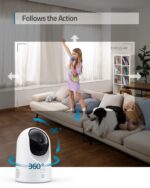 Anker E220 Eufy Indoor PTZ Camera 2K Motion Tracking Smart AI with Two Way Audio - Image 4