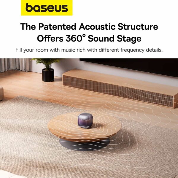 Baseus Speaker Wireless AeQur V2 Midnight Purple - Image 19