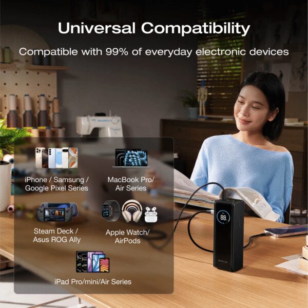 EcoFlow Charge Powerbank RAPID 25000mAh 170W Black - Image 7