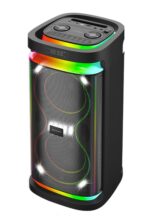 SonicGear Portable Karaoke Speaker 2 x 6.5'' BT/USB/RGB 2x Mics Audiobox BBX1300
