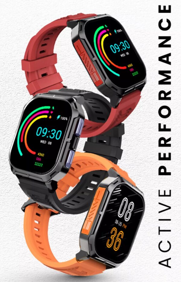 HiFuture ULTRA 3 Sports SmartWatch IP68 Orange - Image 5