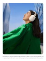 Baseus Bowie H1 Noise Cancelling Wireless Headphones White - Image 20