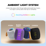 SonicGear Portable Speaker TWS BT/USB/FM/RGB SONICGO! 5 Carbon Black - Image 3