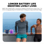 SonicGear Portable Speaker TWS BT/USB/FM/RGB SONICGO! 5 Storm White - Image 12