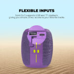 SonicGear Portable Speaker TWS BT/USB/FM/RGB SONICGO! 5 Carbon Black - Image 6