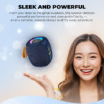 SonicGear Portable Speaker TWS BT/USB/FM/RGB SONICGO! 5 Carbon Black - Image 8