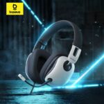 Baseus Headphones Wired Gaming 3.5mm GoPlay 1 Max White - Image 10