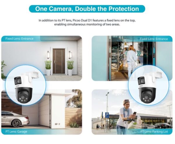 Dahua IP 3.0MP Wifi PT Dual Illumination Dual-Lens P3D-3F-PV - Image 12