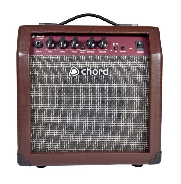 Chord CA-15BT Vinyl Guitar Amplifier with 6.5'' Speaker Equaliser & Bluetooth 173.012UK - Image 2
