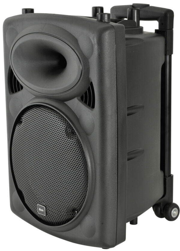 QTX QR10PA 10'' Professional Portable Karaoke & PA Speaker with 1x Wireless Microphone, Bluetooth USB & FM 178.839UK - Image 3