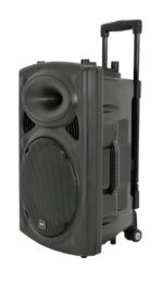 QTX QR15PA 15'' Professional Portable Karaoke & PA Speaker with 2x Wireless Microphones, Bluetooth USB & FM 178.848UK - Image 6