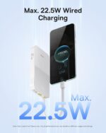 Baseus Powerbank 22.5W 10000mAh + Display EnerFill FC51 Bipow2 Pro  White - Image 2