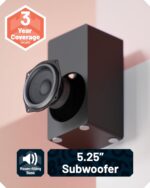 Majority Oakcastle SB80 XTRA Split 2in1 Bar/Speakers 200W Soundbar 2.1 with Sub BT,HDMI,USB - Image 3