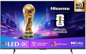 Hisense 75E7Q PRO 75” 4K Smart QLED TV 144 HZ