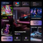 Hisense 55E7Q PRO 55'' 4K Smart QLED TV 144 HZ - Image 2