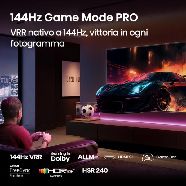 Hisense 75E7Q PRO 75'' 4K Smart QLED TV 144 HZ - Image 3