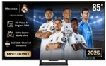 Hisense 85U7Q PRO 85'' 4K Smart QLED MINI LED 165hz TV