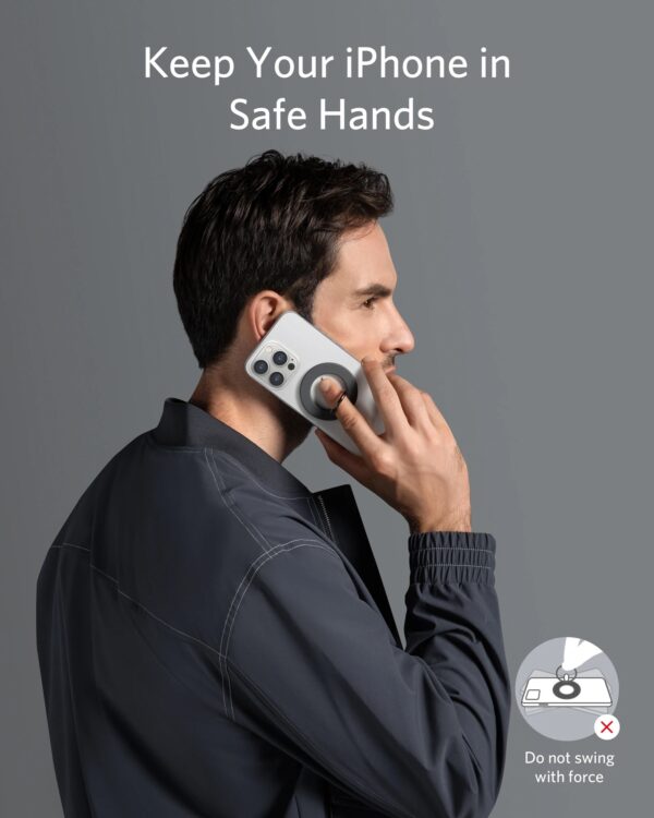 Anker Mag-Go Ring Holder Black - Image 3