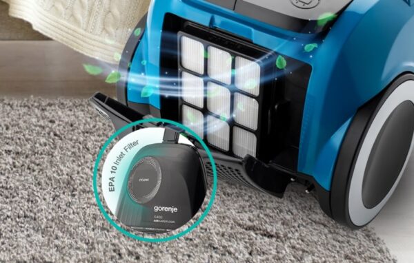 Gorenje Cleaning Vacuum Bagless 800W 3.3L 7m VCE01G4AHGR - Image 6