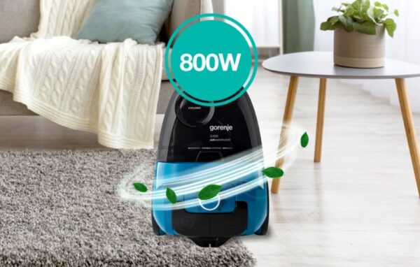 Gorenje Cleaning Vacuum Bagless 800W 3.3L 7m VCE01G4AHGR - Image 8