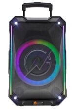 N-Gear FLASH1240 12'' Portable Karaoke Speaker with 1x Wireless Mic LED Lights USB & BT - Image 2