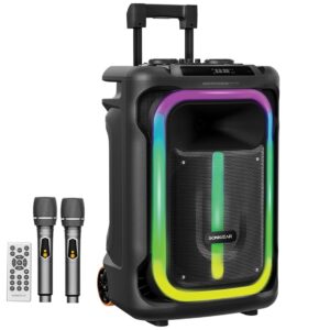 SonicGear HYPERBOX 1500 Pro 15” Portable Karaoke Speaker 240W BT/USB 2x Wireless Mics SonicGear HYPERBOX 1500 Pro 15” Portable Karaoke Speaker 240W BT/USB 2x Wireless Mics