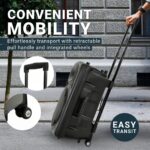 QTX QR12PA 12'' Professional Portable Karaoke & PA Speaker with 2x Wireless Microphones, Bluetooth USB & FM 178.847UK - Image 3